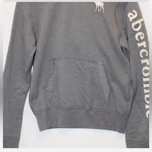 Simple grey Abercrombie hoodie. Super comfy.